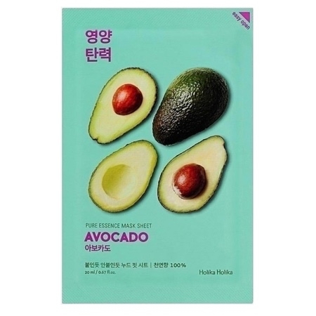 Masca Faciala Pure Essence Cu Avocado, 23 ml, Holika Masca Faciala Pure Essence Cu Avocado, 23 ml, Holika