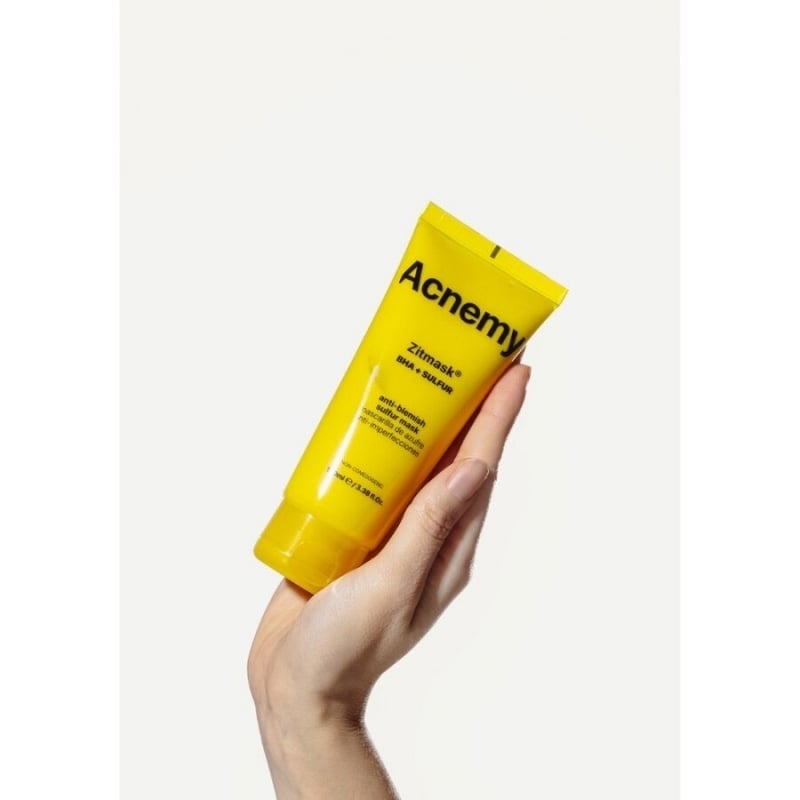 Zitmask Masca De Fata Pentru Semne Post-Acneice Cu Bha Si Sulf, 100 ml, Acnemy Zitmask Masca De Fata Pentru Semne Post-Acneice Cu Bha Si Sulf, 100 ml, Acnemy