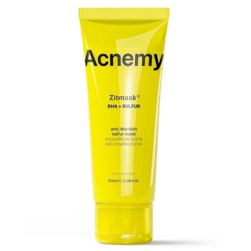 Zitmask Masca De Fata Pentru Semne Post-Acneice Cu Bha Si Sulf, 100 ml, Acnemy Zitmask Masca De Fata Pentru Semne Post-Acneice Cu Bha Si Sulf, 100 ml, Acnemy