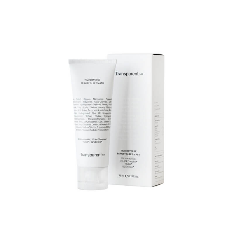 Masca De Noapte Anti-Aging Cu Niacinamide Si Retinol, 75 ml, Transparent Lab Masca De Noapte Anti-Aging Cu Niacinamide Si Retinol, 75 ml, Transparent Lab