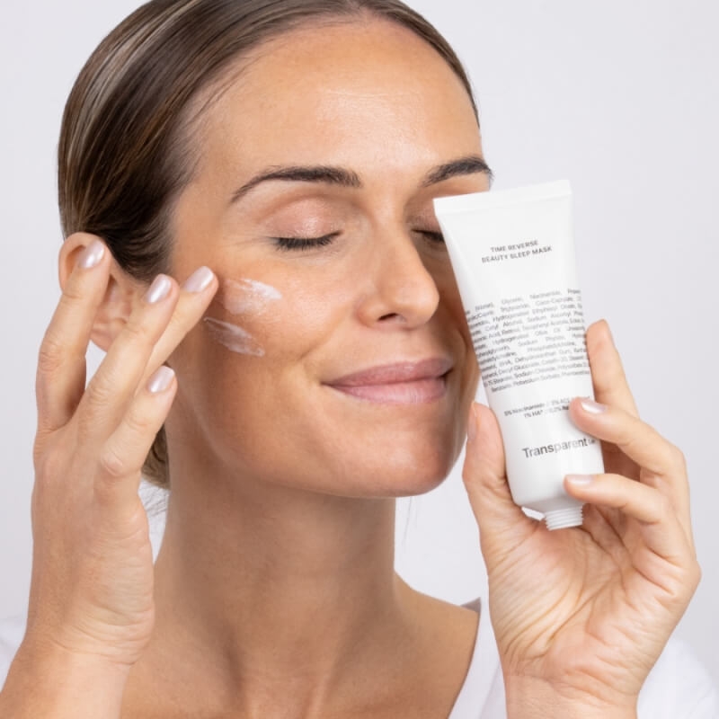 Masca De Noapte Anti-Aging Cu Niacinamide Si Retinol, 75 ml, Transparent Lab Masca De Noapte Anti-Aging Cu Niacinamide Si Retinol, 75 ml, Transparent Lab