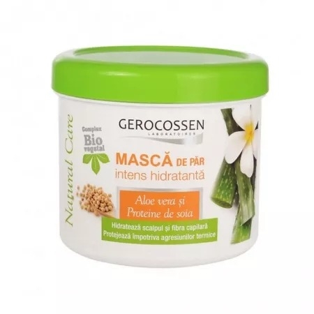 Masca de par intens hidratanta Natural Care, 450 ml, Gerocossen Masca de par intens hidratanta Natural Care, 450 ml, Gerocossen
