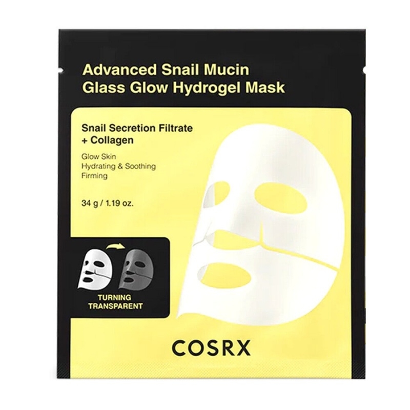 Masca Hidrogel Cu Secretie De Melc, 34 g, Cosrx