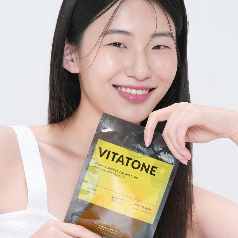 Masca Faciala Iluminatoare Cu Vitamina C Vitatone, 25 g, Returnu Masca Faciala Iluminatoare Cu Vitamina C Vitatone, 25 g, Returnu
