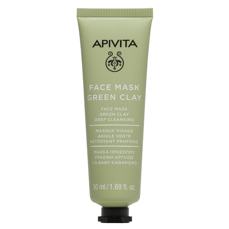 Masca cu argila verde, 50ml, Apivita Masca cu argila verde, 50ml, Apivita