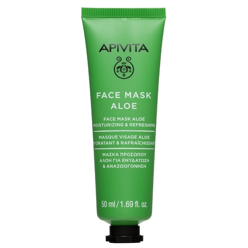 Masca hidratanta cu aloe, 50ml, Apivita Masca hidratanta cu aloe, 50ml, Apivita