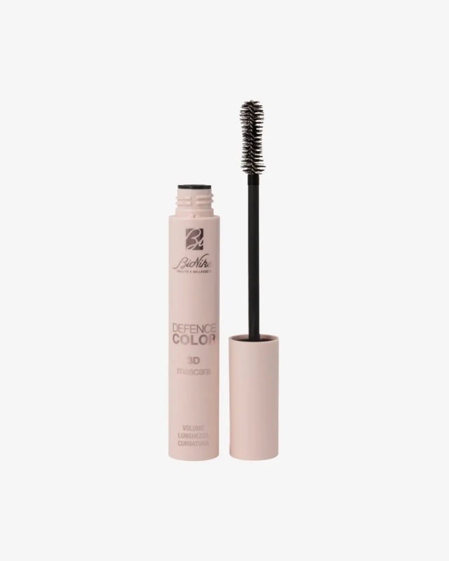 Mascara cu efect de volum 3D Defence Color 01 Noir, 11 ml, BioNike Mascara cu efect de volum 3D Defence Color 01 Noir, 11 ml, BioNike