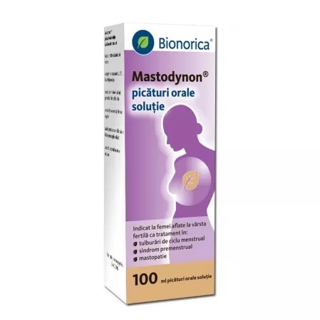 Mastodynon picaturi, 100 ml, Bionorica Mastodynon picaturi, 100 ml, Bionorica