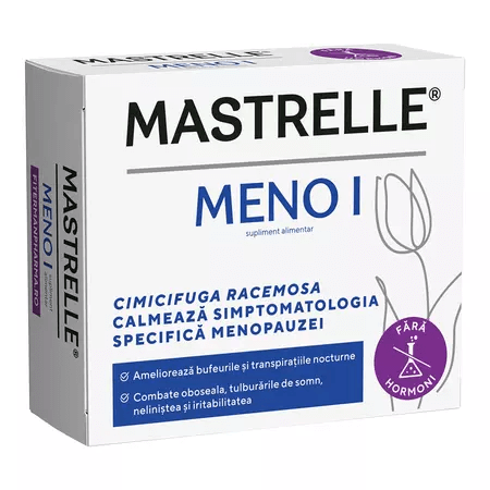 Mastrelle Meno I, 30 capsule, Fiterman Pharma Mastrelle Meno I, 30 capsule, Fiterman Pharma