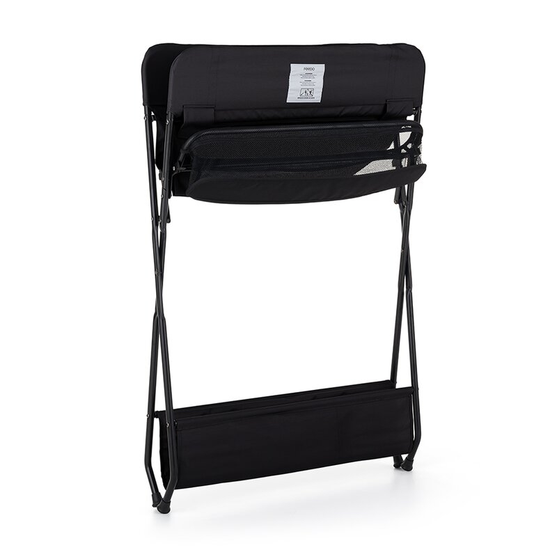 Masuta pentru infasat si schimbat scutece, Feedo, Multifunctionala, Pliabila, Cu raft pentru depozitare si compartiment lateral, Realizata din fier, panza si in, 80.5 x 67 x 102.5 cm, Negru Masuta pentru infasat si schimbat scutece, Feedo, Multifunctionala, Pliabila, Cu raft pentru depozitare si compartiment lateral, Realizata din fier, panza si in, 80.5 x 67 x 102.5 cm, Negru
