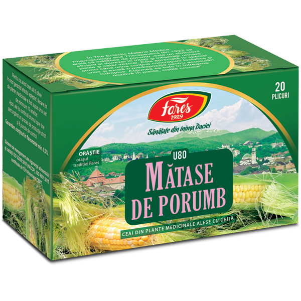 Ceai matase de porumb, 20plicuri, Fares Ceai matase de porumb, 20plicuri, Fares
