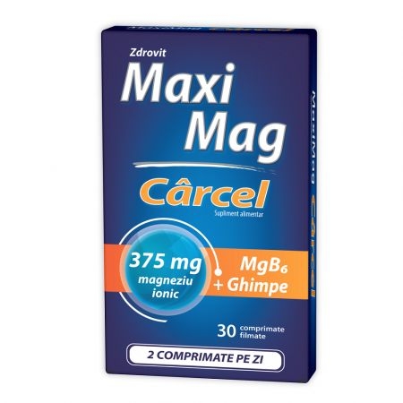 Maximag Carcel, 30 comprimate, Zdrovit Maximag Carcel, 30 comprimate, Zdrovit