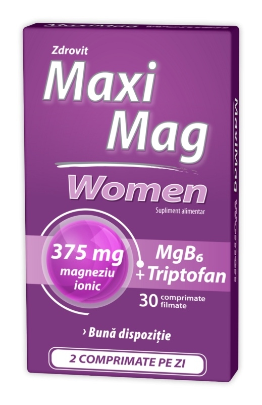Maximag Women, 30 comprimate, Zdrovit Maximag Women, 30 comprimate, Zdrovit