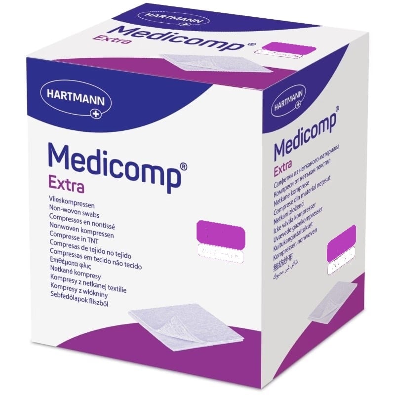 Medicomp Extra 10 x 20 cm comprese sterile 25buc Medicomp Extra 10 x 20 cm comprese sterile 25buc