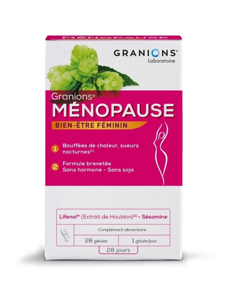 Menopause, 28 capsule, Granions Menopause, 28 capsule, Granions