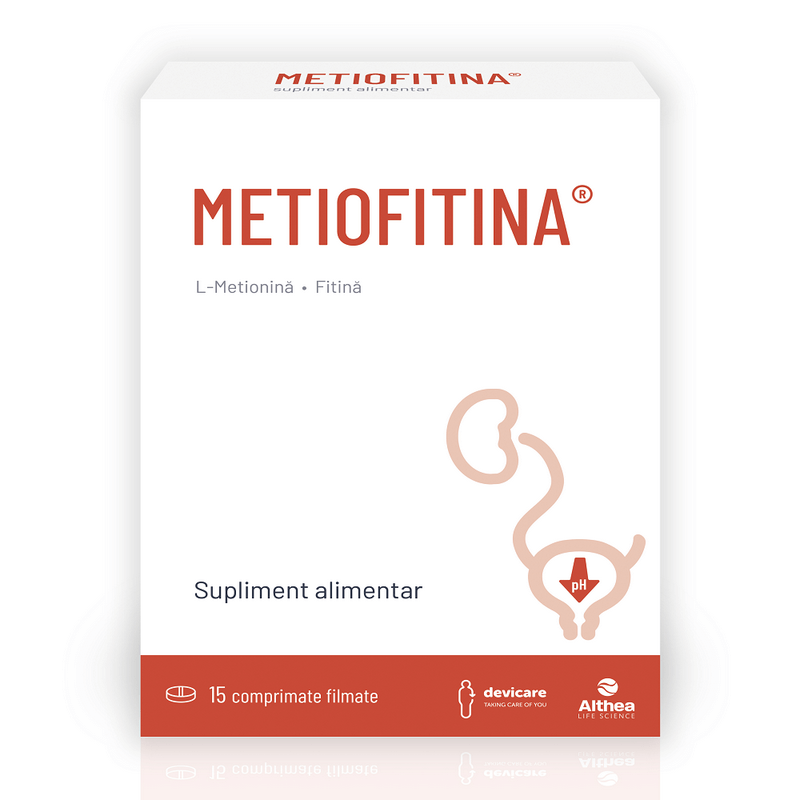 Metiofitina, 15 comprimate, Althea Life Science Metiofitina, 15 comprimate, Althea Life Science