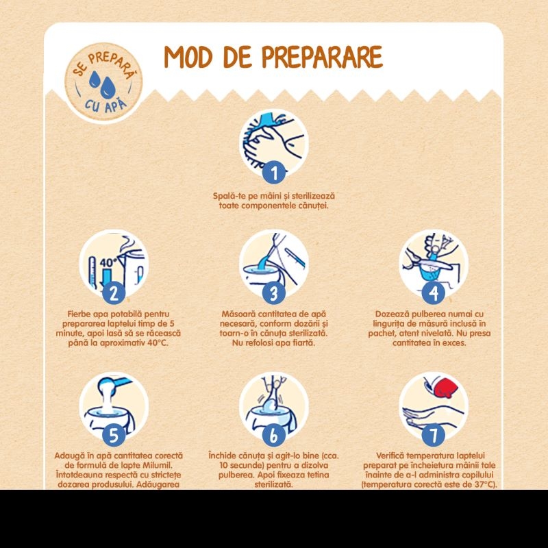 Milumil Junior 3+ Lapte pentru copii de la 3 ani, 600g, Milupa Milumil Junior 3+ Lapte pentru copii de la 3 ani, 600g, Milupa