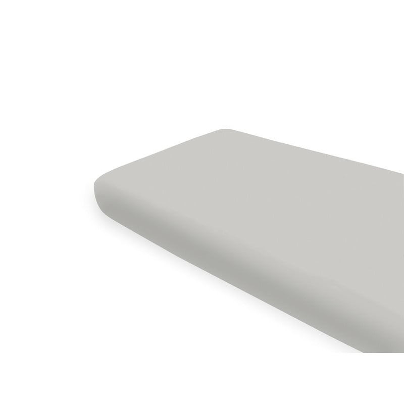 MimiNu - Cearceaf cu elastic, Din bumbac certificat Oeko Tex Standard 100, Pentru pat 160x80 cm, Colectia Royal, Grey