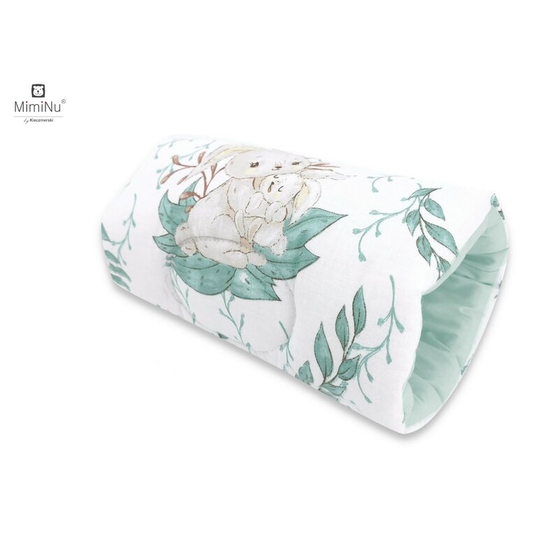 MimiNu - Perna pentru alaptat tip manson, Din bumbac, 25 cm, Lulu Natural MimiNu - Perna pentru alaptat tip manson, Din bumbac, 25 cm, Lulu Natural