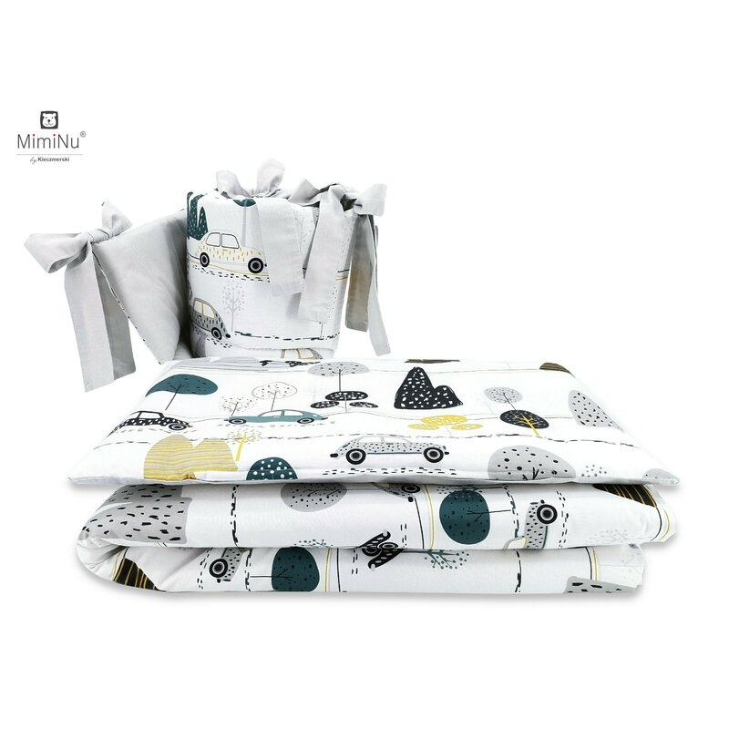 MimiNu - Set 3 piese patut, Childrens Journey Grey MimiNu - Set 3 piese patut, Childrens Journey Grey