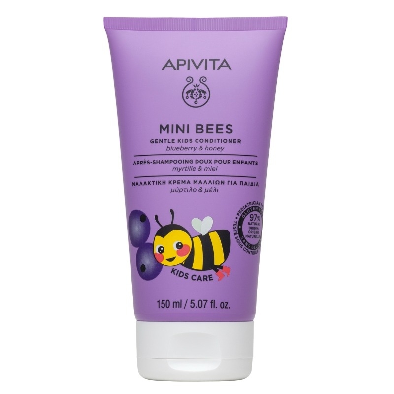 Mini Bees Balsam par afine si miere, 150ml, Apivita Mini Bees Balsam par afine si miere, 150ml, Apivita