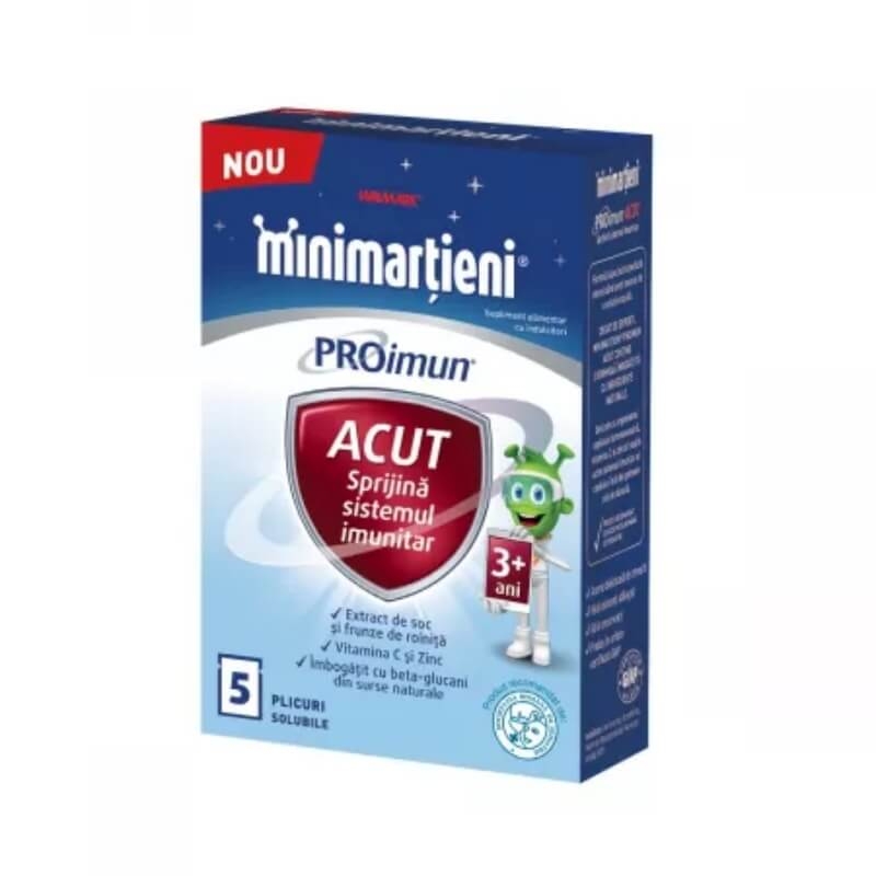 Minimartieni PROimun Acut, 5 plicuri, Walmark Minimartieni PROimun Acut, 5 plicuri, Walmark