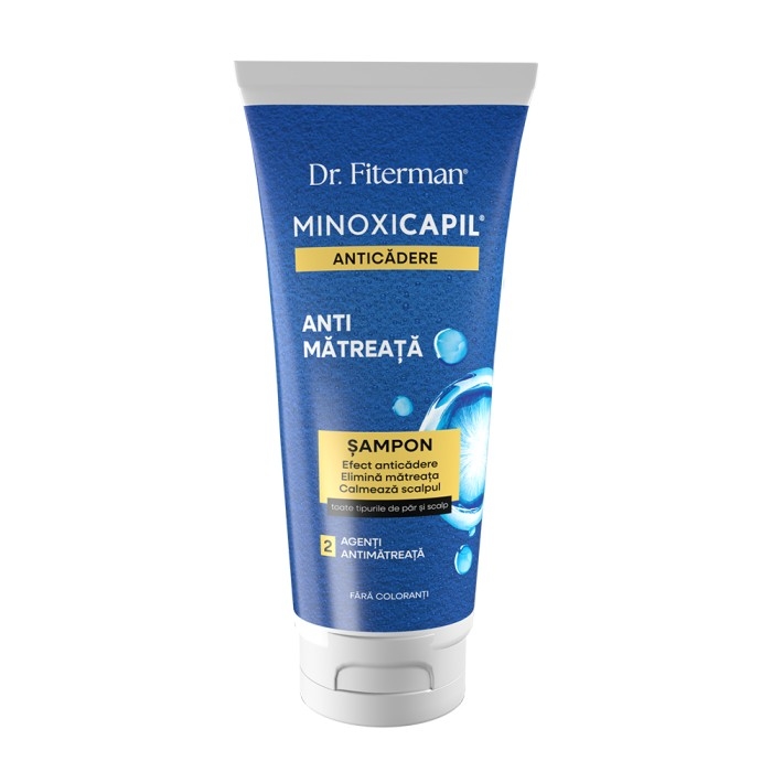 Sampon antimatreata impotriva caderii parului Minoxicapil, 200 ml, Doctor Fiterman