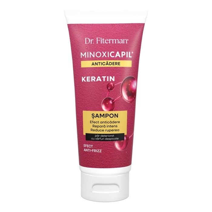 Sampon impotriva caderii parului Minoxicapil Keratin, 200 ml, Doctor Fiterman Sampon impotriva caderii parului Minoxicapil Keratin, 200 ml, Doctor Fiterman