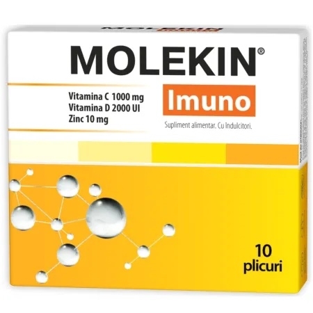 Molekin Imuno, 10 plicuri, Zdrovit Molekin Imuno, 10 plicuri, Zdrovit