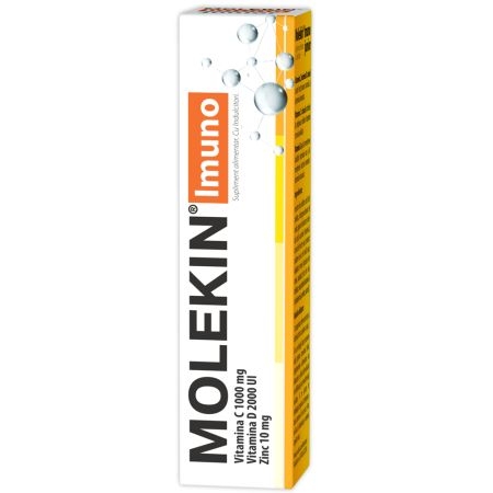 Molekin Imuno, 20 comprimate efervescente, Zdrovit Molekin Imuno, 20 comprimate efervescente, Zdrovit