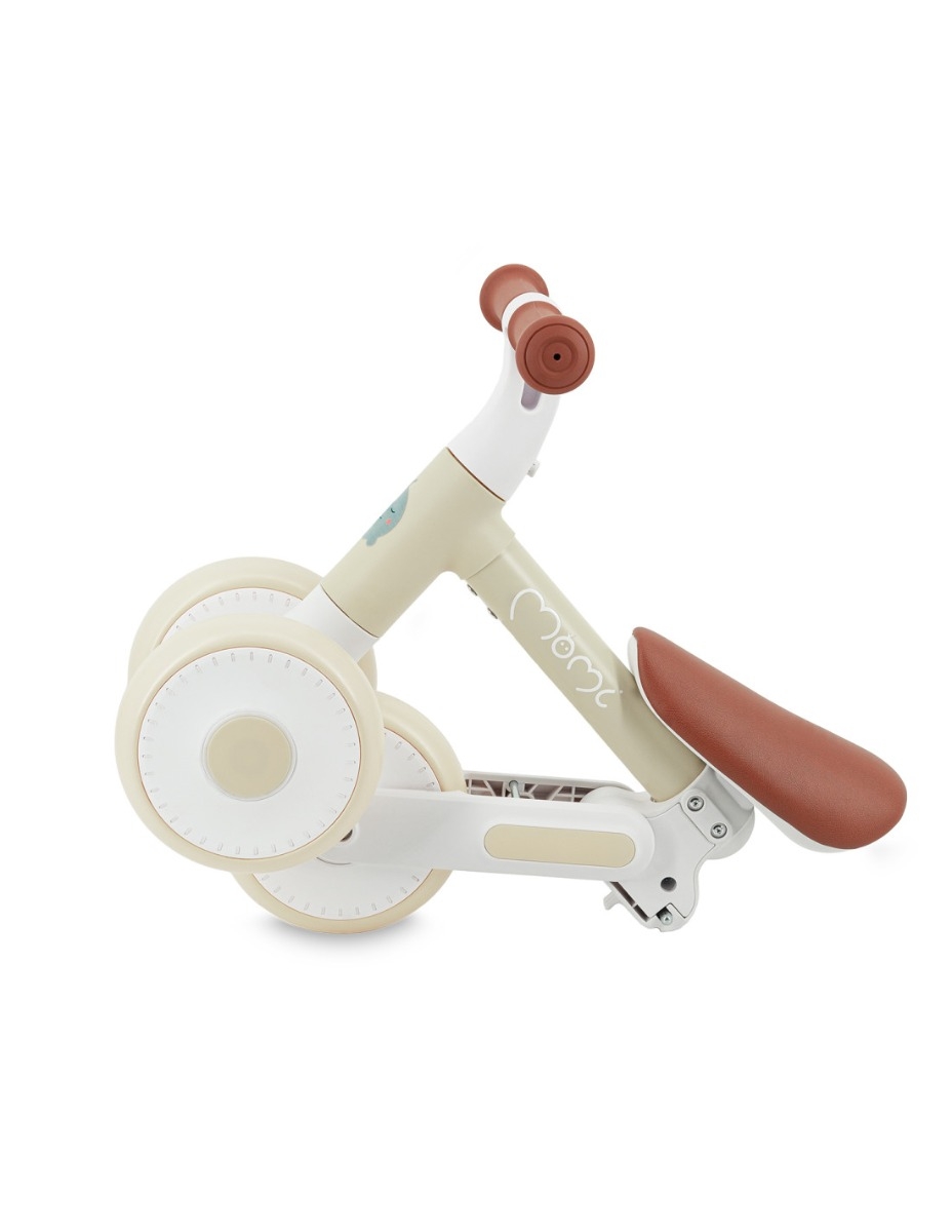 Bicicleta pliabila fara pedale Dex, Beige, Momi