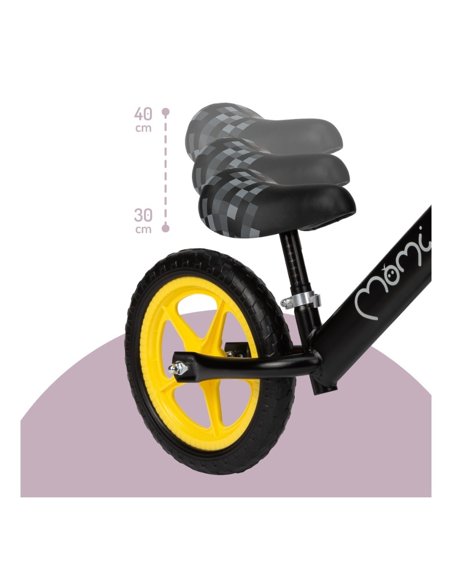 Bicicleta fara pedale , Momi Fleet - Black Bicicleta fara pedale , Momi Fleet - Black