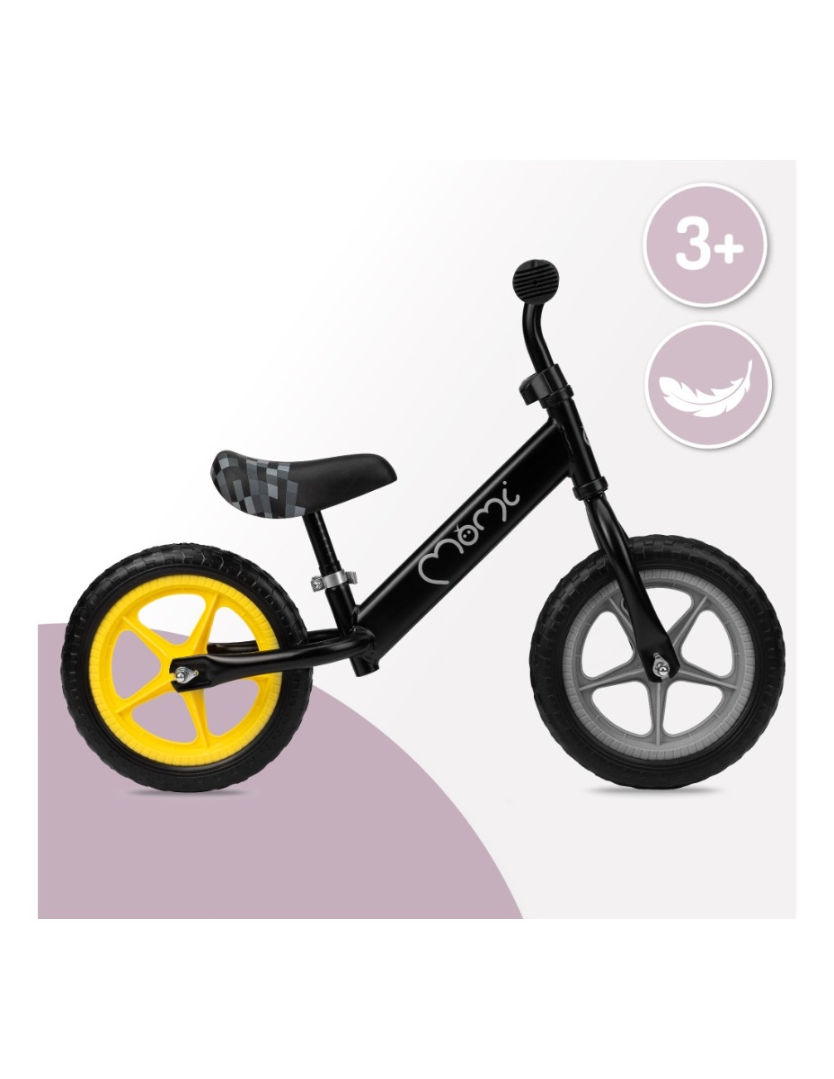 Bicicleta fara pedale , Momi Fleet - Black Bicicleta fara pedale , Momi Fleet - Black