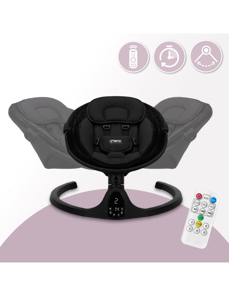 Balansoar electric Momi Kenani - Black Balansoar electric Momi Kenani - Black