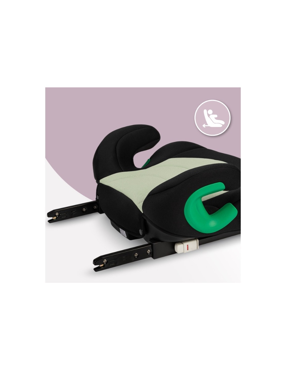 Inaltator auto cu isofix, i-size 135-150 cm , Momi Venko - Green Inaltator auto cu isofix, i-size 135-150 cm , Momi Venko - Green