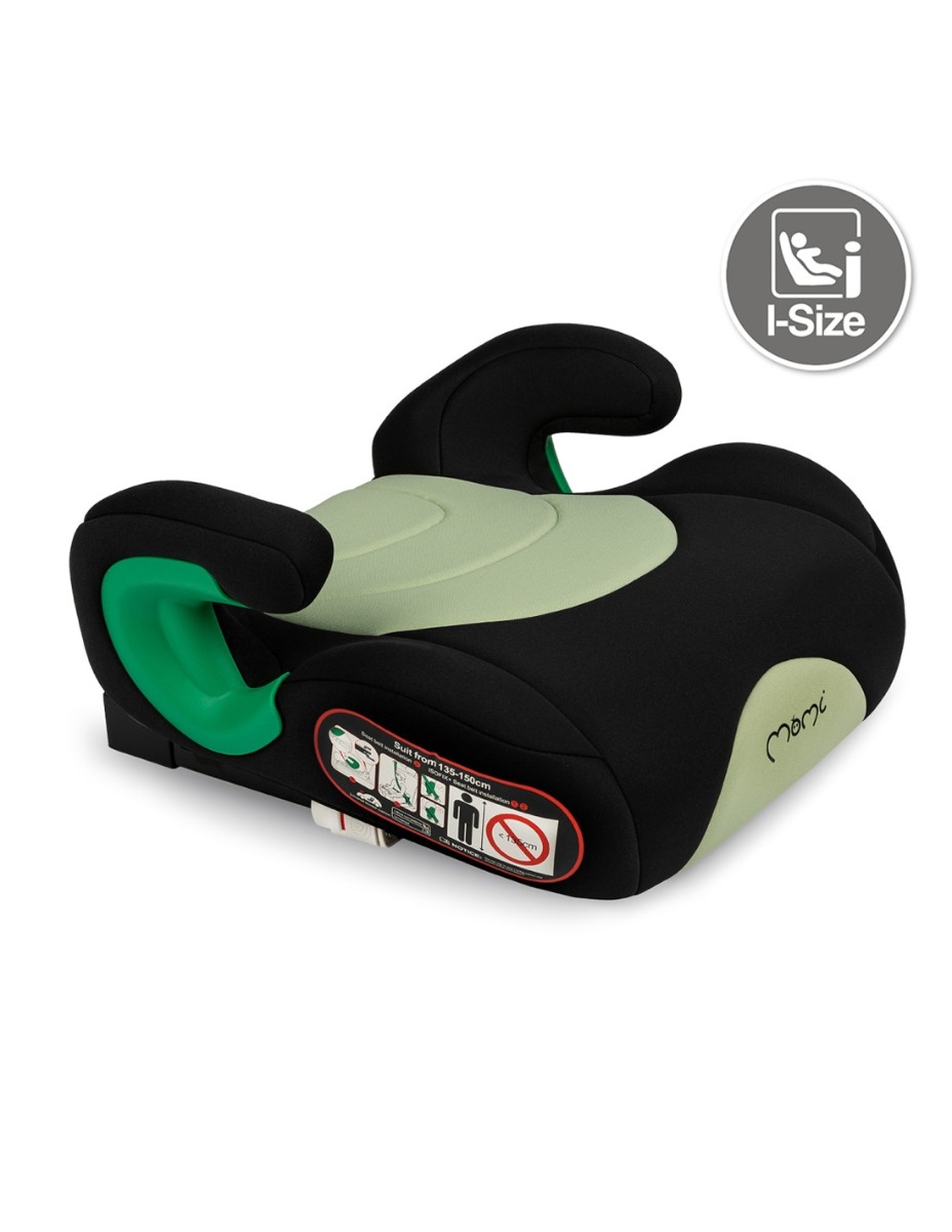 Inaltator auto cu isofix, i-size 135-150 cm , Momi Venko - Green Inaltator auto cu isofix, i-size 135-150 cm , Momi Venko - Green