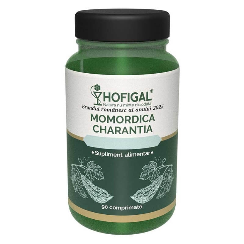 Momordica Charantia, 90 comprimate, Hofigal Momordica Charantia, 90 comprimate, Hofigal