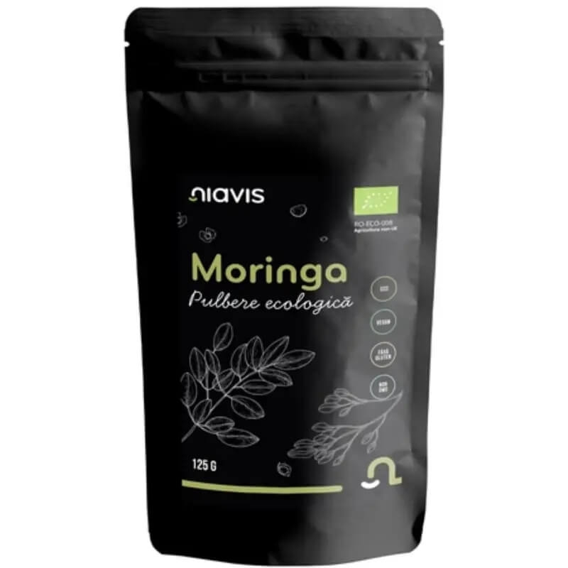 Moringa pulbere ecologica, 125 g, Niavis Moringa pulbere ecologica, 125 g, Niavis