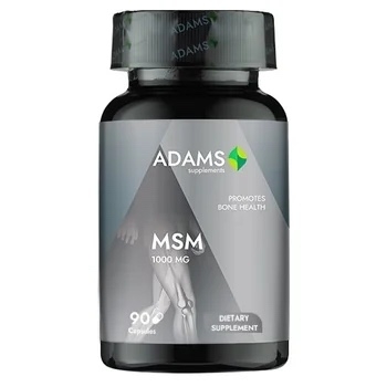 MSM 1000 mg, 90 capsule, Adams Supplements MSM 1000 mg, 90 capsule, Adams Supplements