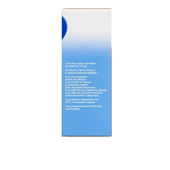Mucosolvan Junior, 15 mg/5 ml, sirop, 100 ml, Sanofi Mucosolvan Junior, 15 mg/5 ml, sirop, 100 ml, Sanofi