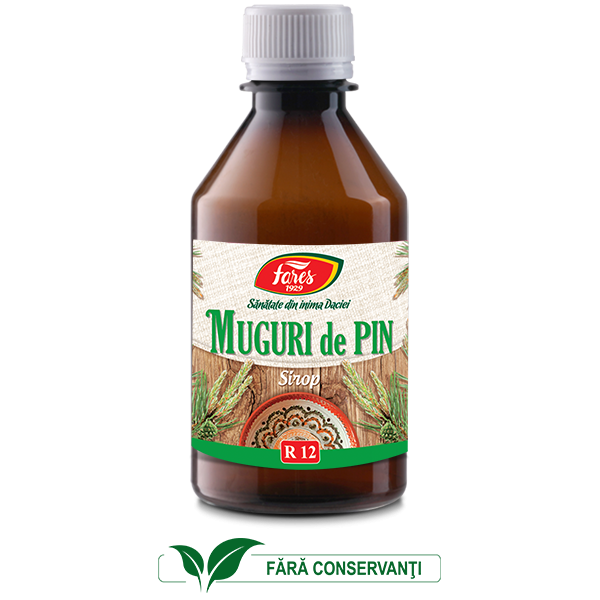 Muguri de pin sirop 250ml, Fares