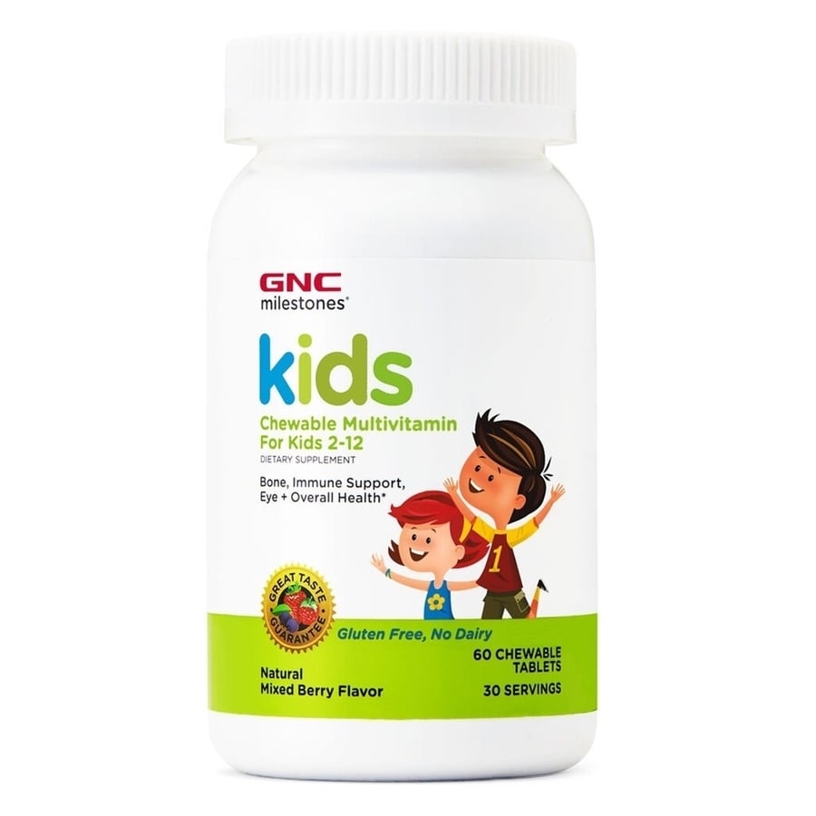 Multivitamine pentru copii 2-12 ani Milestones Kids, 60 tablete, GNC