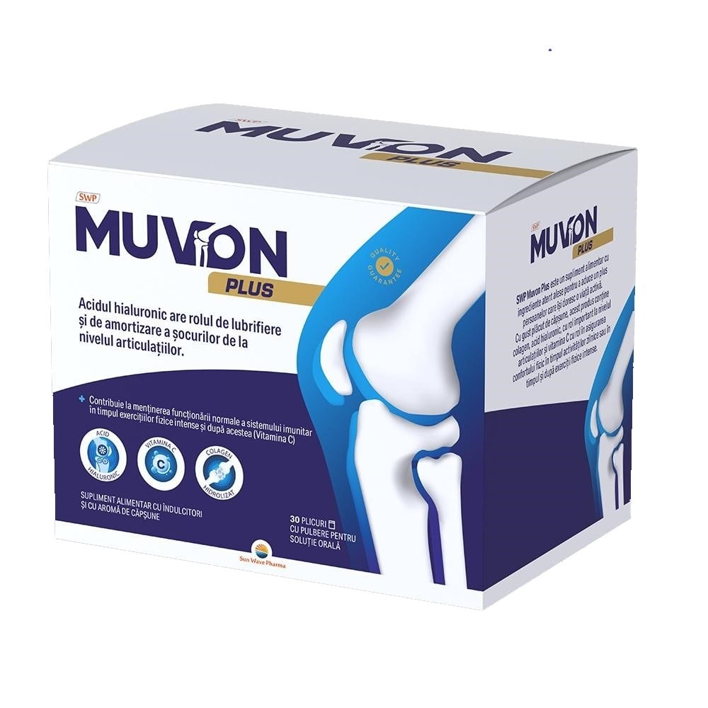 Muvon Plus, 30 plicuri, Sun Wave Pharma Muvon Plus, 30 plicuri, Sun Wave Pharma