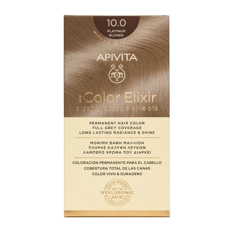 My Color Elixir vopsea par N10.0, 155ml, Apivita My Color Elixir vopsea par N10.0, 155ml, Apivita