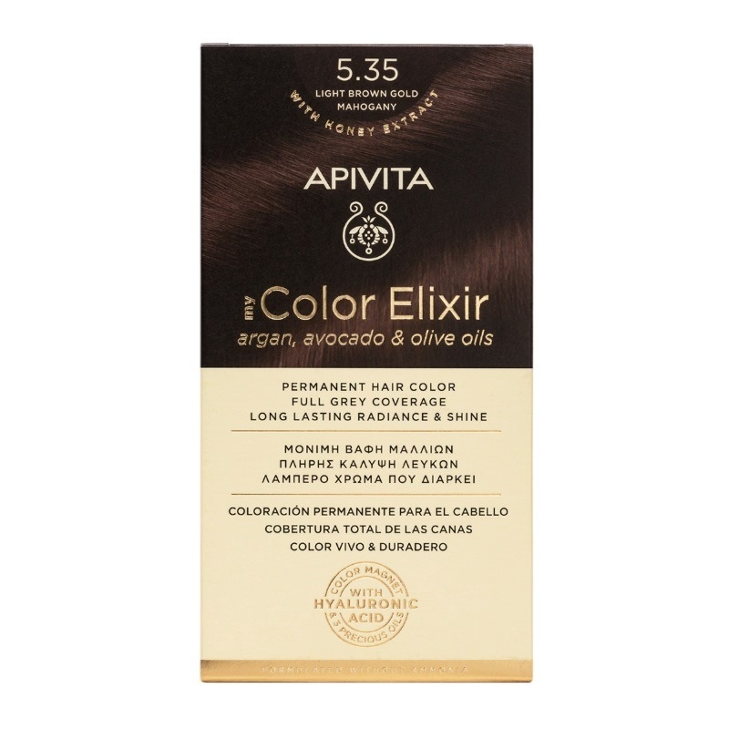 My Color Elixir vopsea par N5.35, 155ml, Apivita My Color Elixir vopsea par N5.35, 155ml, Apivita