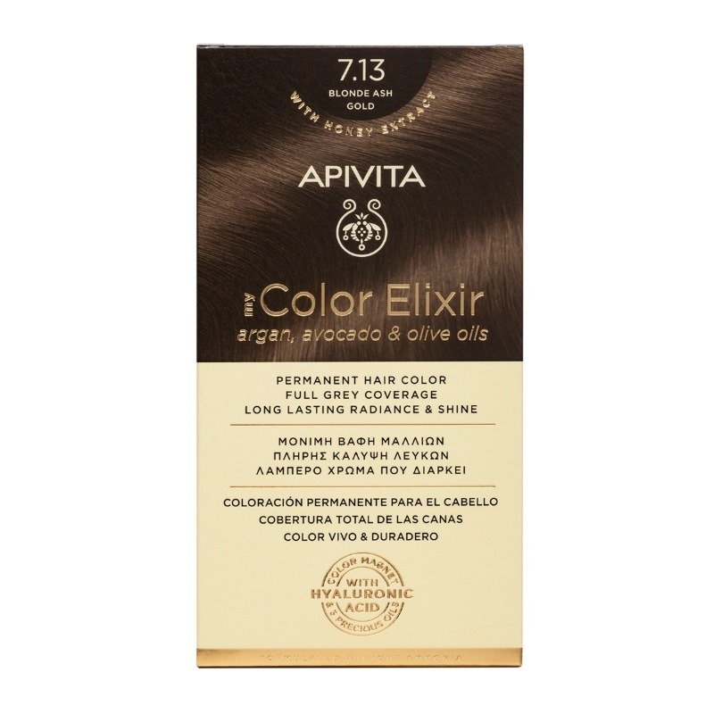 My Color Elixir vopsea par N7.13, 155ml, Apivita My Color Elixir vopsea par N7.13, 155ml, Apivita