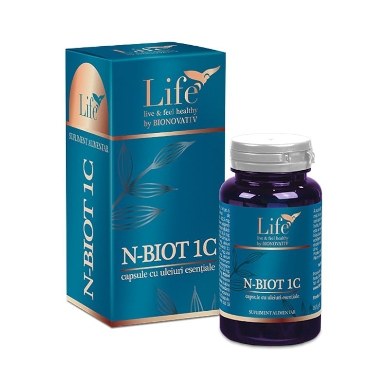 N-Biot 1C Life, 30 capsule, Bionovativ N-Biot 1C Life, 30 capsule, Bionovativ