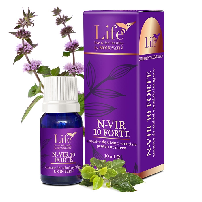 N-Vir 10 Forte Life, 10 ml, Bionovativ N-Vir 10 Forte Life, 10 ml, Bionovativ
