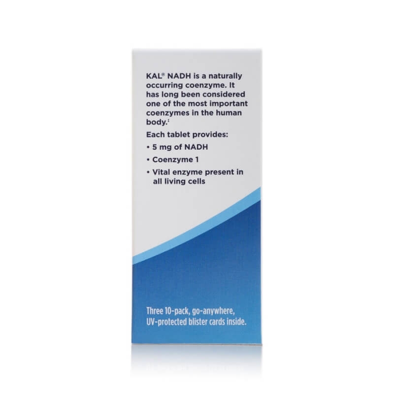 NADH 5 mg Kal, 30 tablete, Secom NADH 5 mg Kal, 30 tablete, Secom