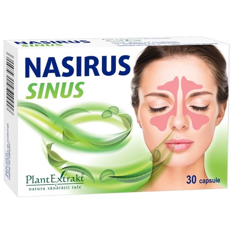 Nasirus Sinus, 30 capsule, PlantExtrakt Nasirus Sinus, 30 capsule, PlantExtrakt